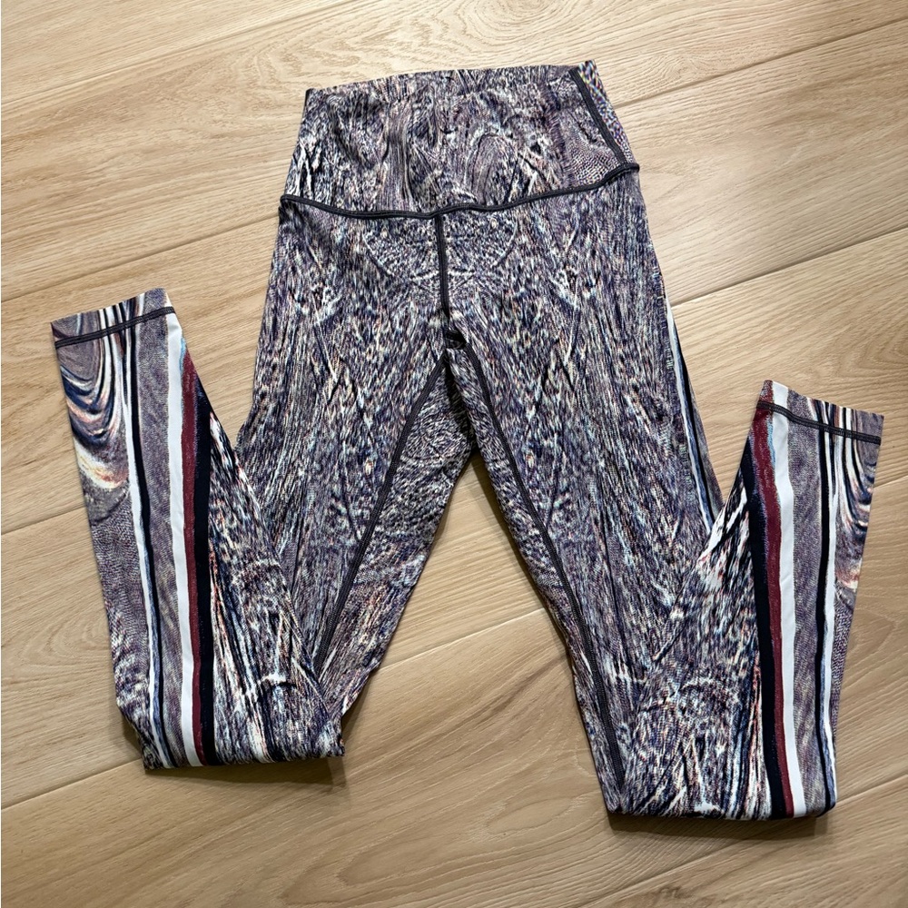 Lululemon Athletica Multicolor Patterned Leggings
